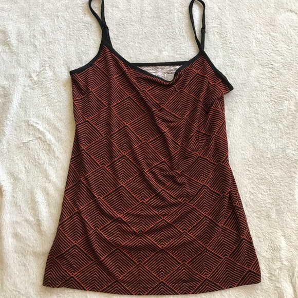 LOFT Pumpkin Spice layering tank size M - Picture 2 of 6